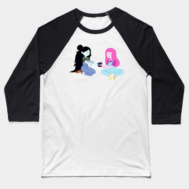 Bubbline Baseball T-Shirt by maxtrology